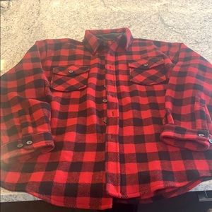 Vintage LL Bean Buffalo Check 85% Wool Shirt